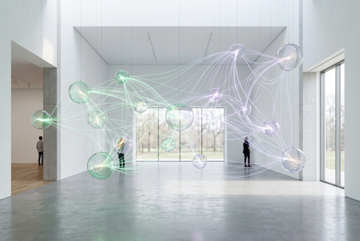 Luminous Synaptic Spheres