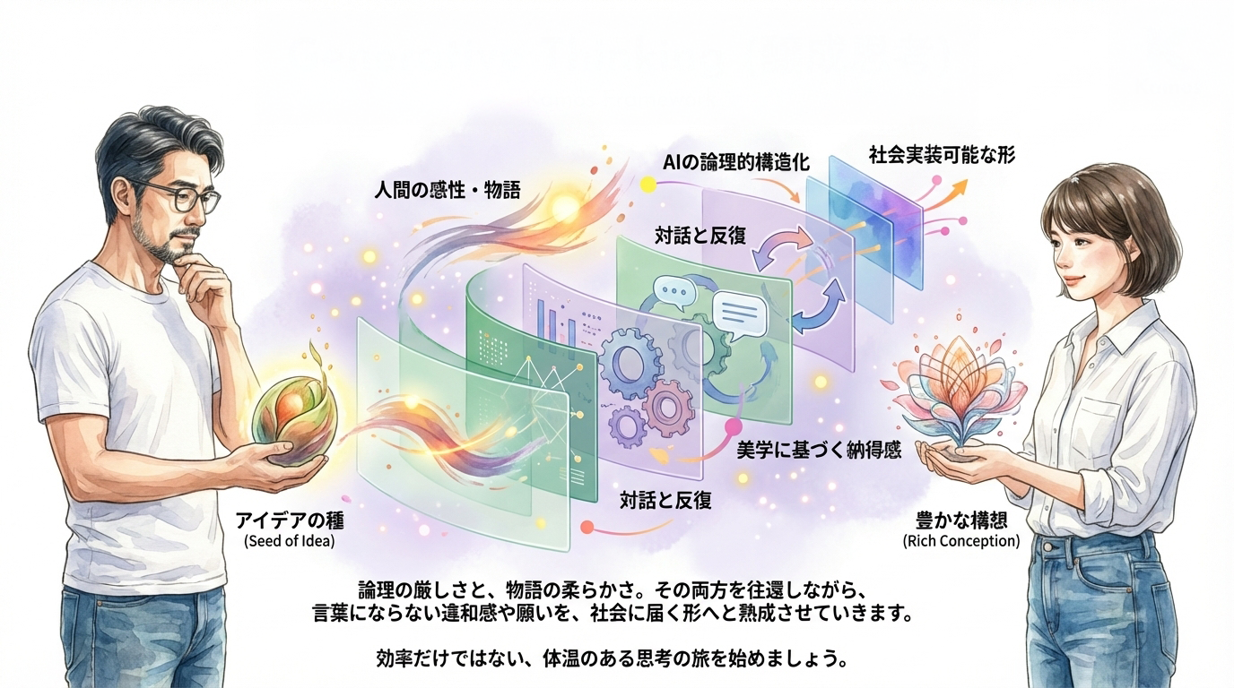 Generative Thinking Visual