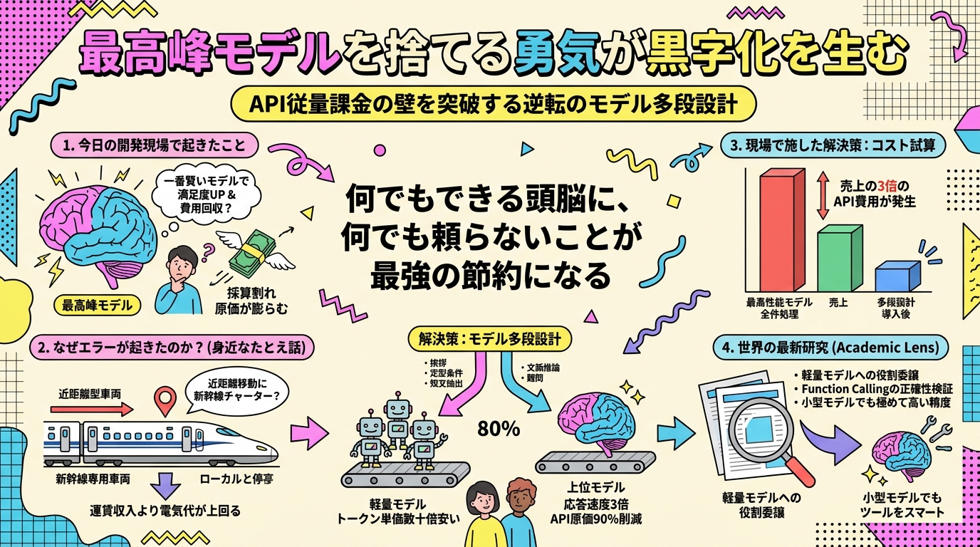 最高峰モデルを捨てる勇気が黒字化を生む